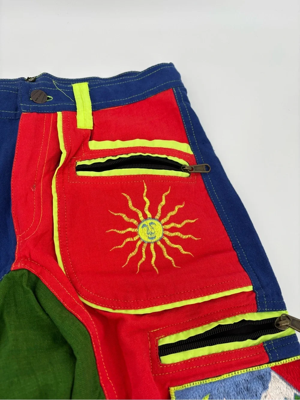 Bicycle Day 1943 Albert Hofmann Psychedelic Shorts Size‎ 30 Trippy Rave Festival